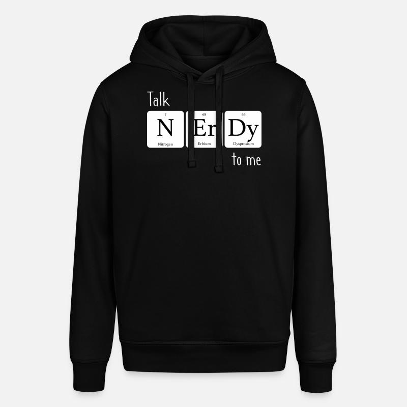 Elements Talk nerd pour moi - Sweat à capuche SOUNDER Stanley/Stella Unisexe - noir