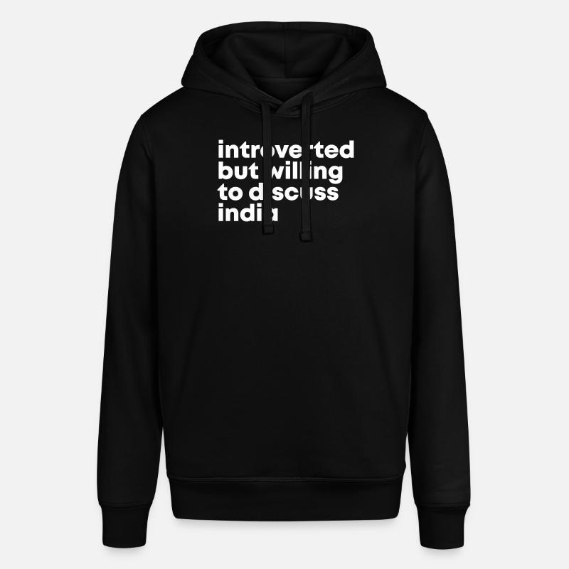 Inde Inde Inde - Sweat à capuche SOUNDER Stanley/Stella Unisexe - noir