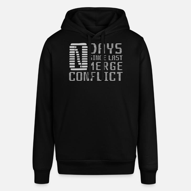 Merge Conflict Software Developer Entwickler geek - Stanley/Stella Unisex Hoodie SOUNDER - Schwarz