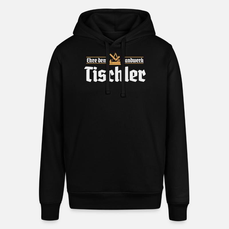 Charpentier Artisanat Guilde Signe Guilde Artisan - Sweat à capuche SOUNDER Stanley/Stella Unisexe - noir