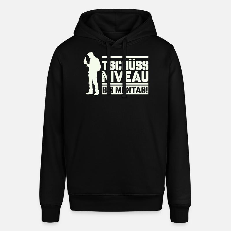 Bye bye niveau jusqu’à lundi - Sweat à capuche SOUNDER Stanley/Stella Unisexe - noir