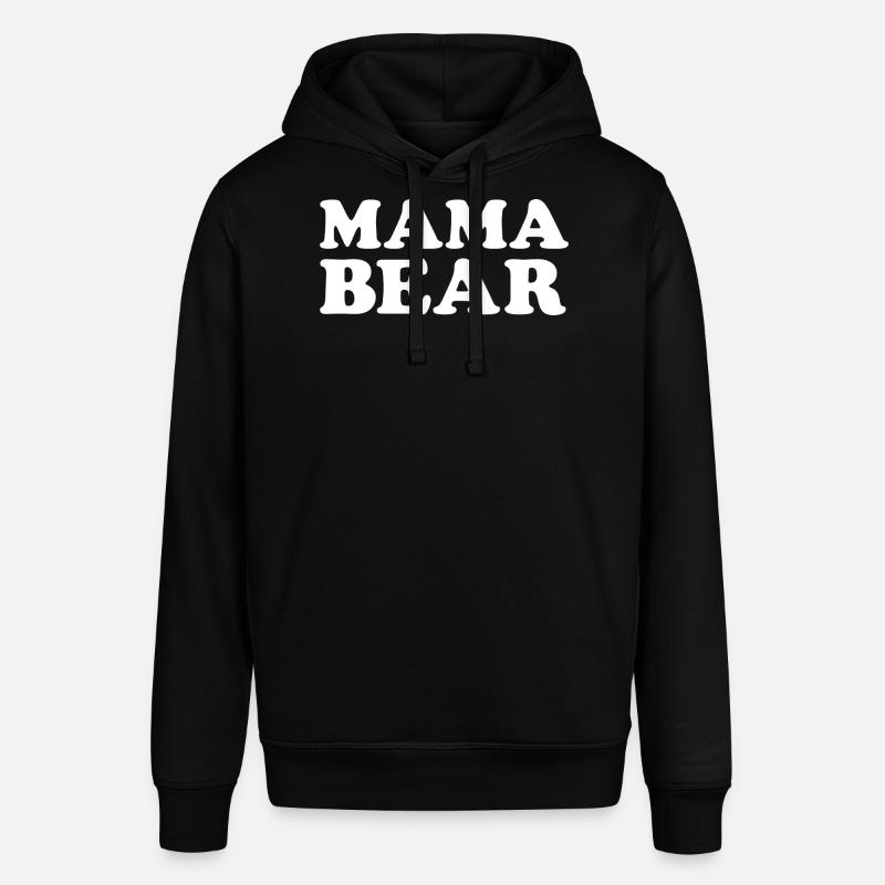MAMA OURS – Déclaration rétro - Sweat à capuche SOUNDER Stanley/Stella Unisexe - noir
