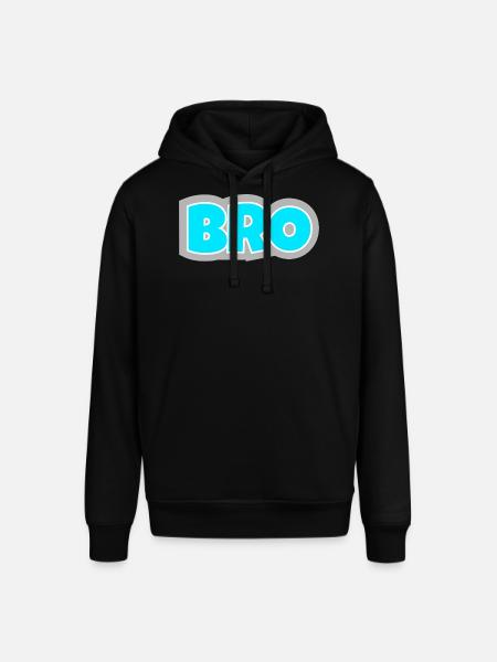 BRO - das Statement für echte Freundschaft-Vibes. - Stanley/Stella Unisex Hoodie SOUNDER - Schwarz