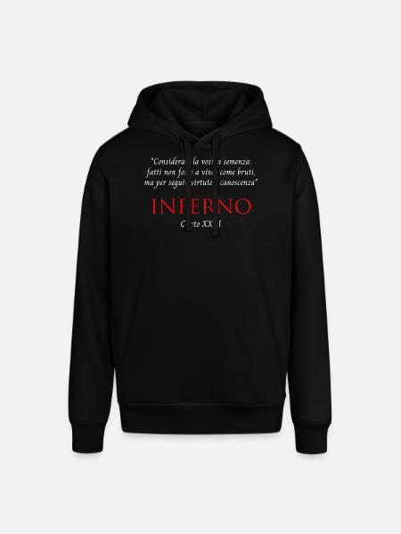 Inferno Canto XXVI Divine Commedy Considerate - Stanley/Stella SOUNDER Unisex Hoodie - black