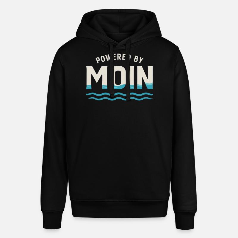 Moon Power Waves Logo - Sweat à capuche SOUNDER Stanley/Stella Unisexe - noir