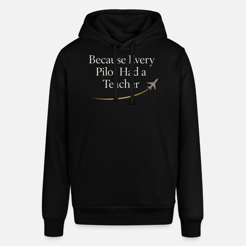 Fluglehrer Cfi Pilot Luftfahrtlehrer - Stanley/Stella Unisex Hoodie SOUNDER - Schwarz