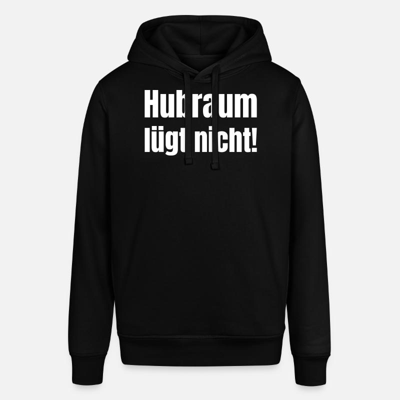 Le déplacement ne ment pas - Sweat à capuche SOUNDER Stanley/Stella Unisexe - noir