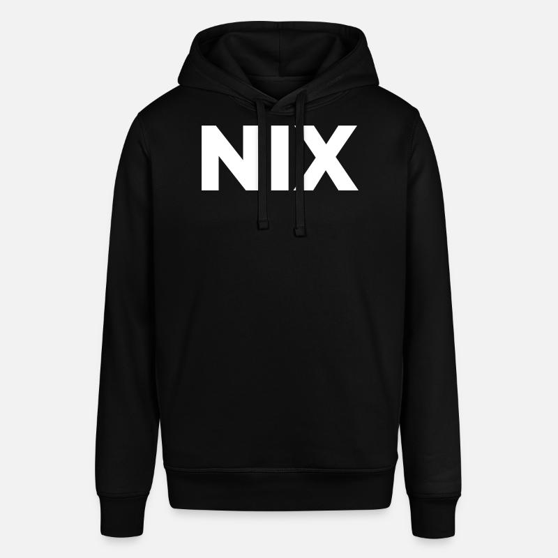 Nix - einfach nichts | Garnichts | Geschenk - Stanley/Stella Unisex Hoodie SOUNDER - Schwarz