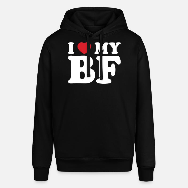 I Heart My BE Tee - Sweat à capuche SOUNDER Stanley/Stella Unisexe - noir