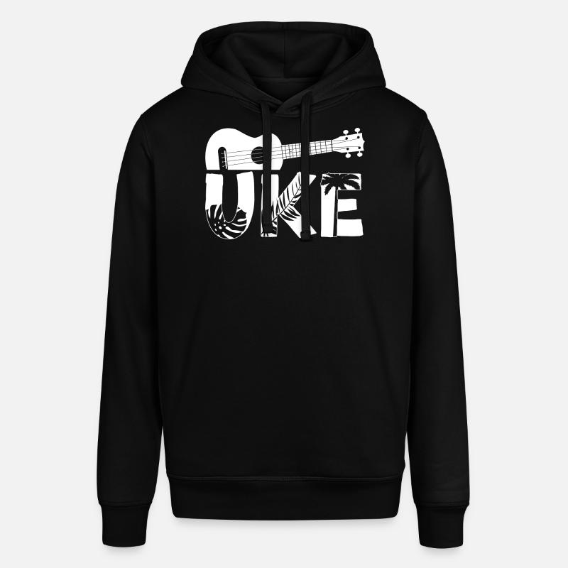 Ukulélé hawaïen uke uke - Sweat à capuche SOUNDER Stanley/Stella Unisexe - noir