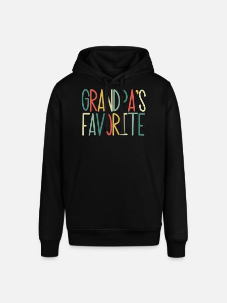 Yndlingsbarnebarn Sjov bedstefar favorit - Stanley/Stella SOUNDER unisex hoodie - sort