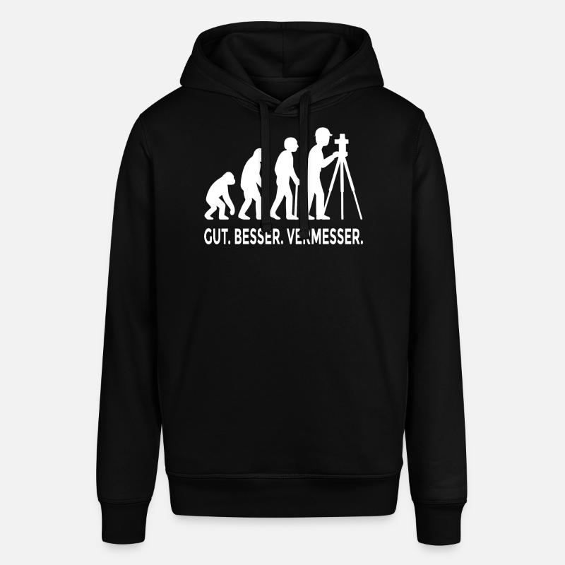 Good Better Surveyor Evolution - Stanley/Stella SOUNDER Unisex Hoodie - black
