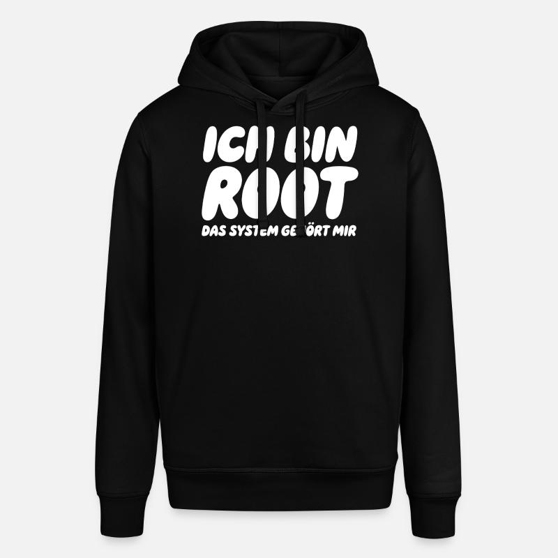 Je suis Root – Le système m’appartient - Sweat à capuche SOUNDER Stanley/Stella Unisexe - noir