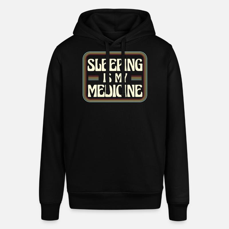 Dormir, c’est mon remède - Sweat à capuche SOUNDER Stanley/Stella Unisexe - noir