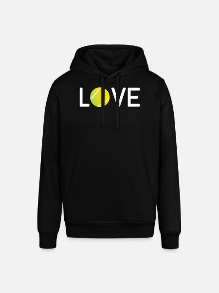 Tennis Lover - Stanley/Stella SOUNDER Unisex Hoodie - black