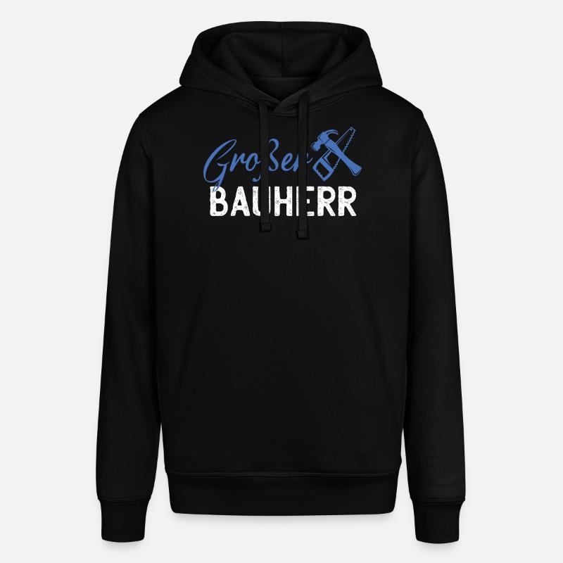 Graphismes de bâtiments GrafBen Builder - Sweat à capuche SOUNDER Stanley/Stella Unisexe - noir
