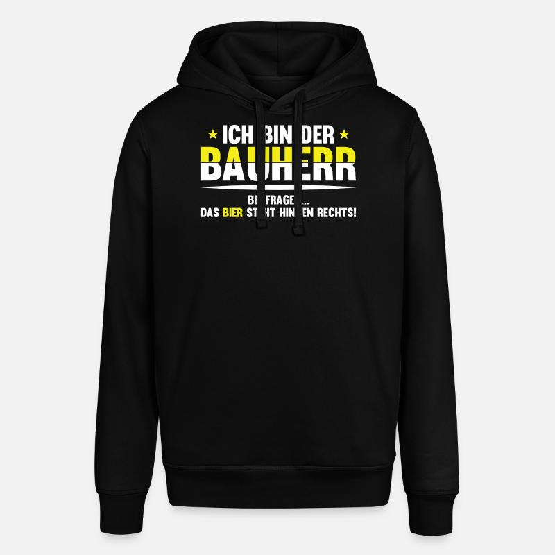Blague bavaroise sur la bière - Sweat à capuche SOUNDER Stanley/Stella Unisexe - noir