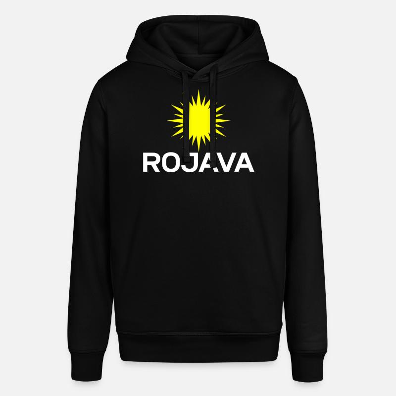 Rojava kurdistan - Stanley/Stella Unisex Hoodie SOUNDER - Schwarz