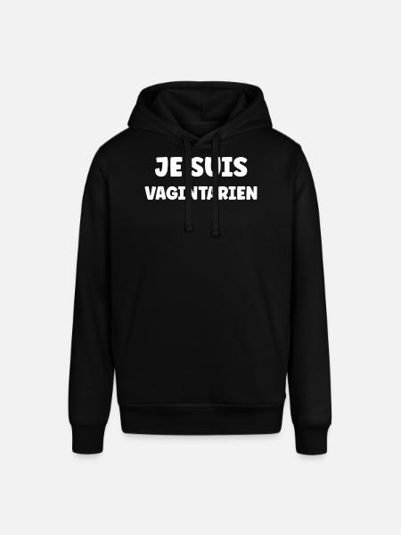 Je Suis Vagintarien - Sweat à capuche SOUNDER Stanley/Stella Unisexe - noir