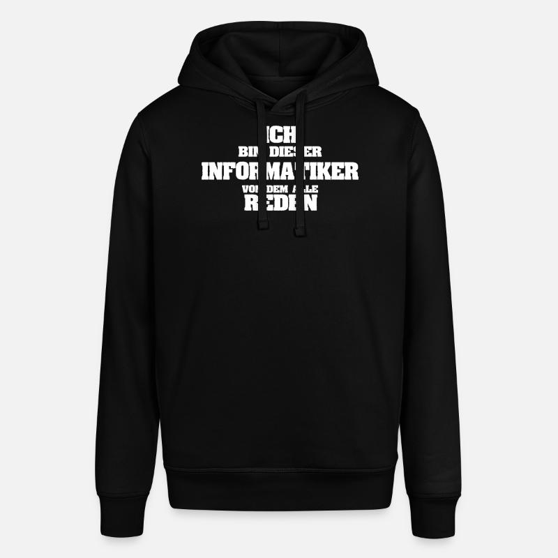 Work Computer Scientist - Stanley/Stella SOUNDER Unisex Hoodie - black