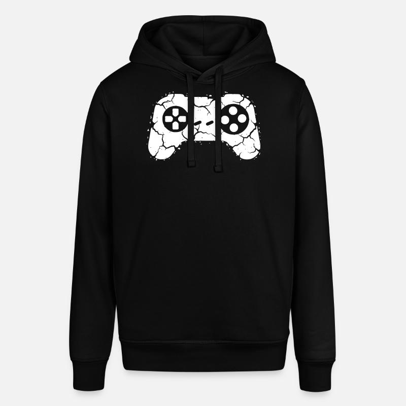 Craquement de manette : Arrête de rage - Sweat à capuche SOUNDER Stanley/Stella Unisexe - noir
