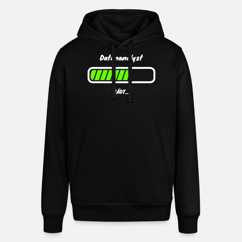 Datenanalyst Loading Data Analyst Statistik - Stanley/Stella Unisex Hoodie SOUNDER - Schwarz