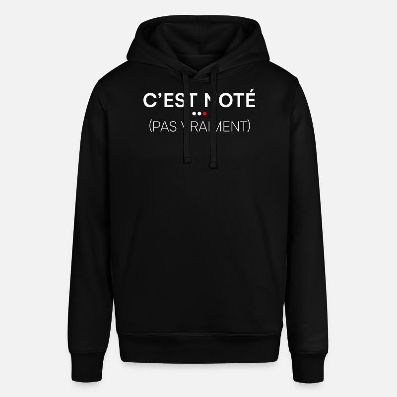 C’est noté pas vraiment humour bureau - Sweat à capuche SOUNDER Stanley/Stella Unisexe - noir