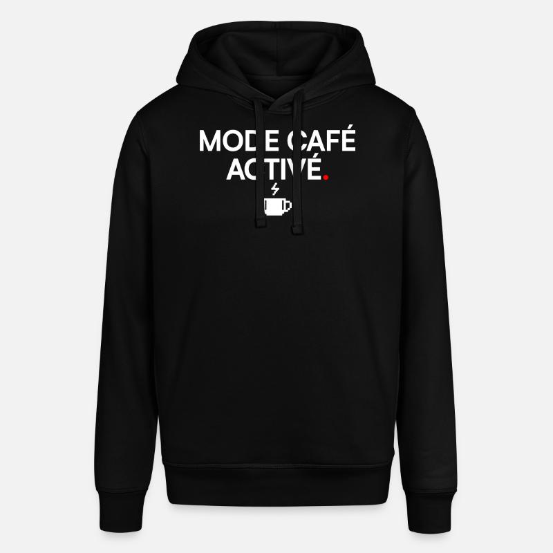 MODE CAFÉ ACTIVÉ | Humour café - Sweat à capuche SOUNDER Stanley/Stella Unisexe - noir