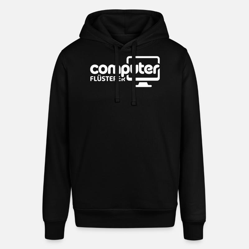 Illustration du moniteur Computer Whisperer - Sweat à capuche SOUNDER Stanley/Stella Unisexe - noir