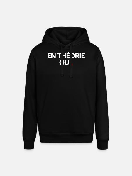 En théorie... - Sweat à capuche SOUNDER Stanley/Stella Unisexe - noir