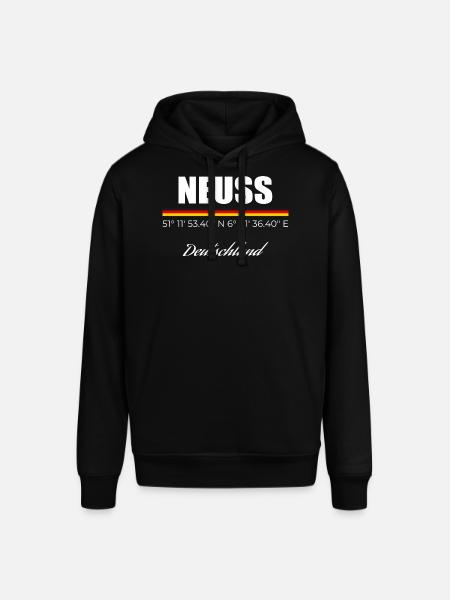 Neuss - Stanley/Stella Unisex Hoodie SOUNDER - Schwarz
