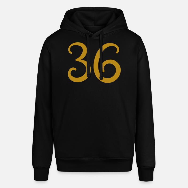 36 - Sweat à capuche SOUNDER Stanley/Stella Unisexe - noir