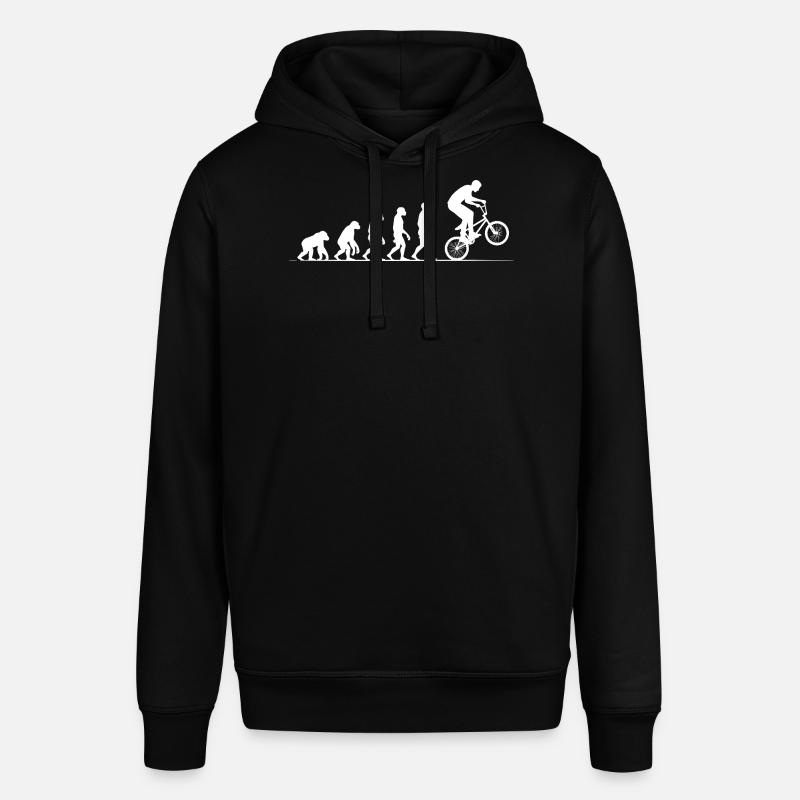 Motif du T-shirt Evolution BMX - Sweat à capuche SOUNDER Stanley/Stella Unisexe - noir