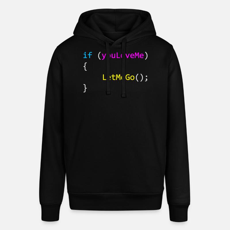 if (youLoveMe) { LetMeGo() ; } C# Code - Sweat à capuche SOUNDER Stanley/Stella Unisexe - noir