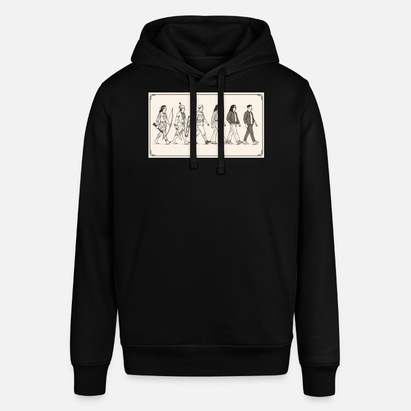 Évolution des Moluques par s2soon - Sweat à capuche SOUNDER Stanley/Stella Unisexe - noir