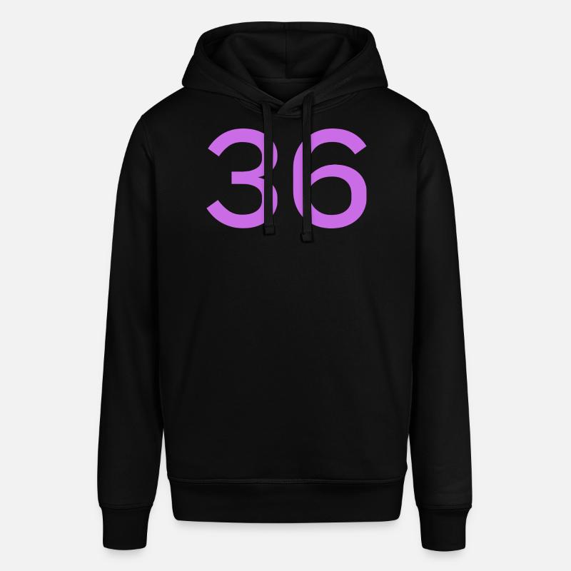 36 - Sweat à capuche SOUNDER Stanley/Stella Unisexe - noir