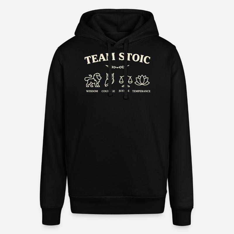 Équipe Stoïciens Vertus - Sweat à capuche SOUNDER Stanley/Stella Unisexe - noir