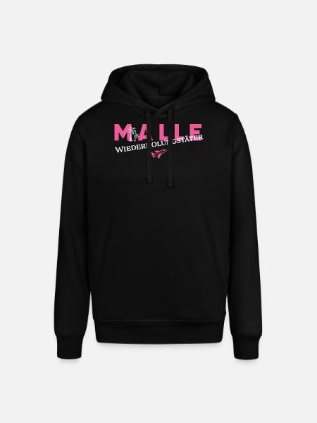 Malle Wiederholungstäter - Stanley/Stella Unisex Hoodie SOUNDER - Schwarz