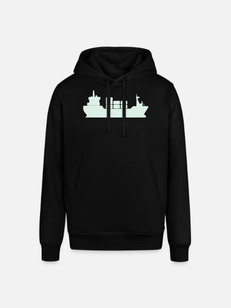 Cargo à conteneurs Silhouette - Sweat à capuche SOUNDER Stanley/Stella Unisexe - noir