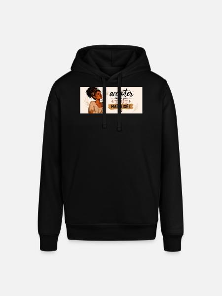 Accepter de ne pas tout maîtriser - Sweat à capuche SOUNDER Stanley/Stella Unisexe - noir