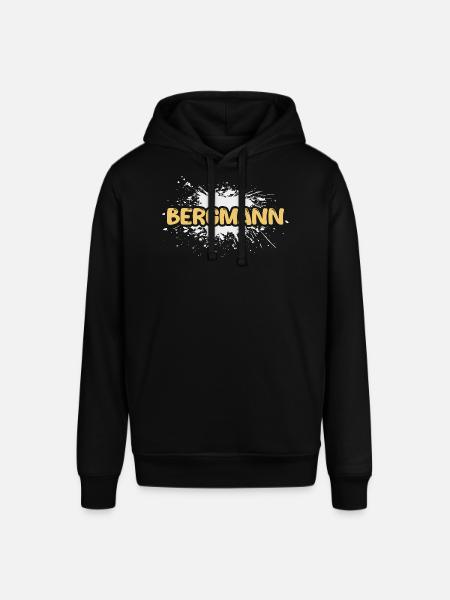 Bergmann als Aufgabe - Stanley/Stella Unisex Hoodie SOUNDER - Schwarz