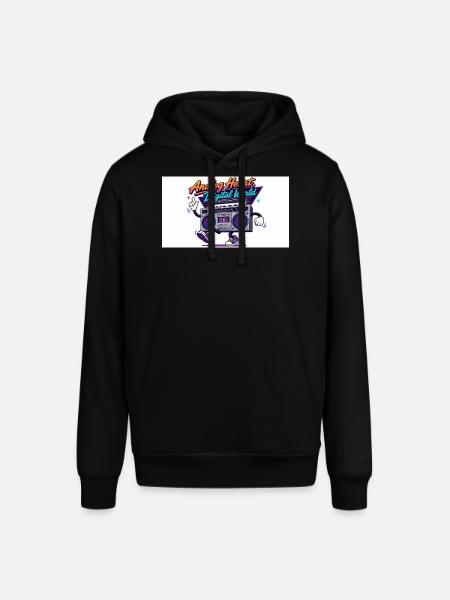 Analoges Herz, Digitale Welt - Stanley/Stella Unisex Hoodie SOUNDER - Schwarz
