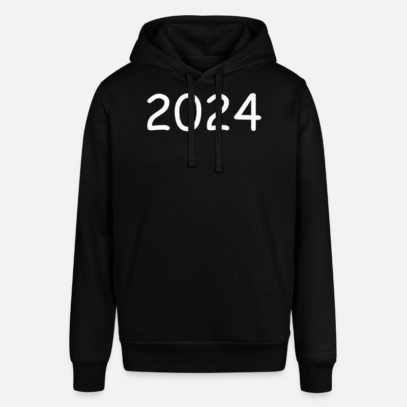 2024 année blanc - Sweat à capuche SOUNDER Stanley/Stella Unisexe - noir