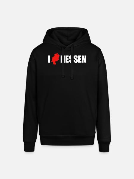 I Love Hessen - Stanley/Stella Unisex Hoodie SOUNDER - Schwarz