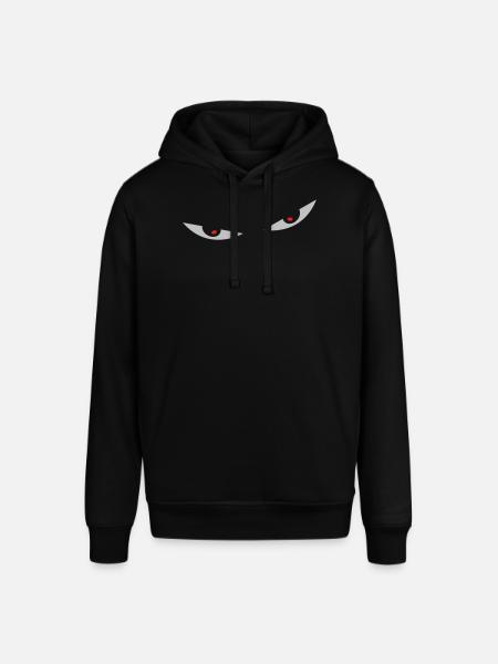 comic eyes smiley augen - Stanley/Stella SOUNDER Unisex Hoodie - black