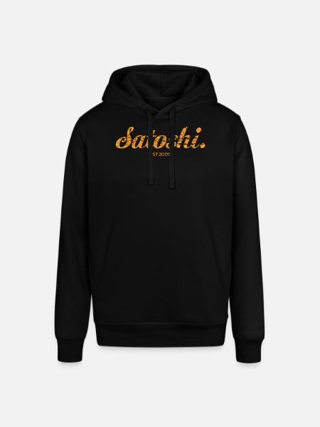 Satoshi Nakamoto Bitcoin Crypto Inventor - Stanley/Stella SOUNDER Unisex Hoodie - black