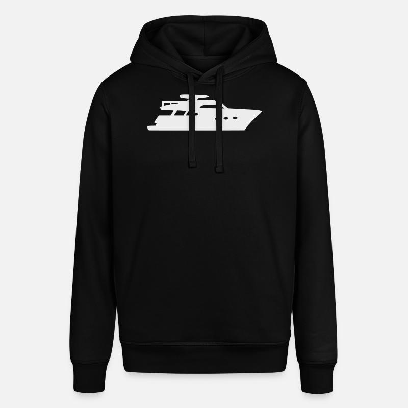 Yacht Silhouette Bateau à moteur - Sweat à capuche SOUNDER Stanley/Stella Unisexe - noir