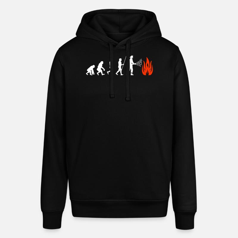Fire Brigade Evolution Firefighter - Stanley/Stella SOUNDER Unisex Hoodie - black