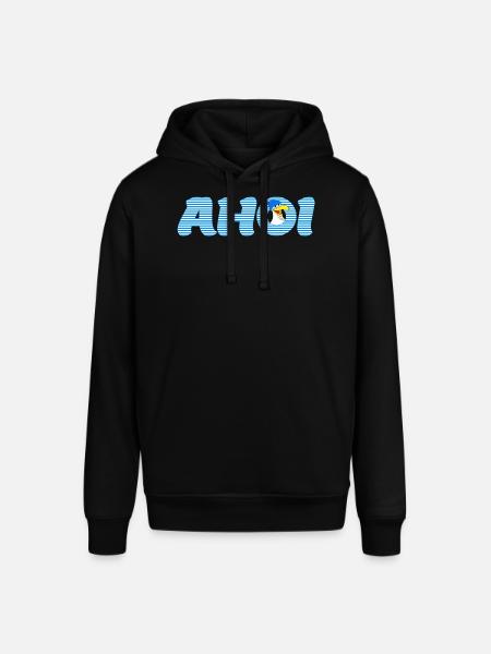 Call Ahoy with Seagull - Stanley/Stella SOUNDER Unisex Hoodie - black
