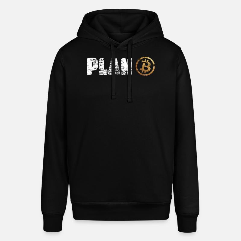 Plan Bitcoin Plan B - Sweat à capuche SOUNDER Stanley/Stella Unisexe - noir